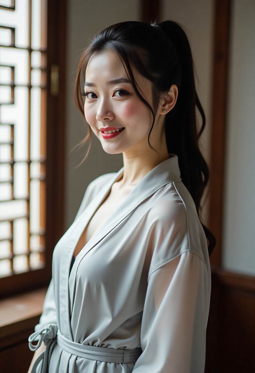校园短剧中同学们的合照
